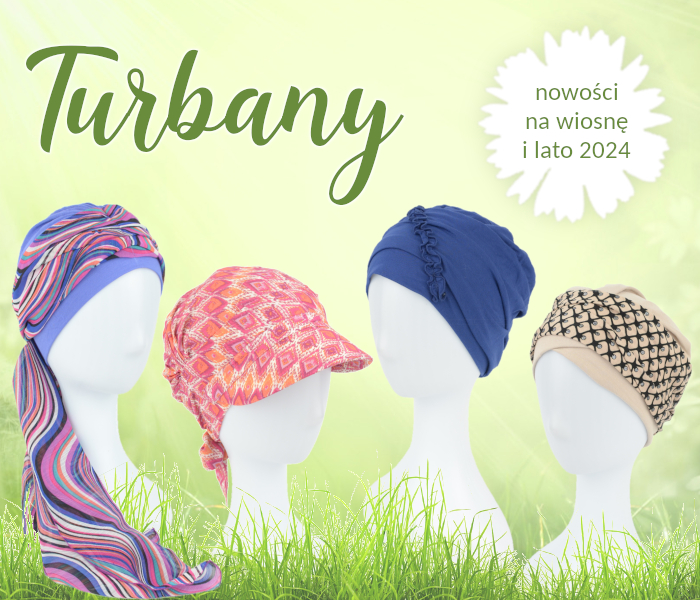 Nowe turbany wiosna/lato 2024 - idealne na ciepłe dni