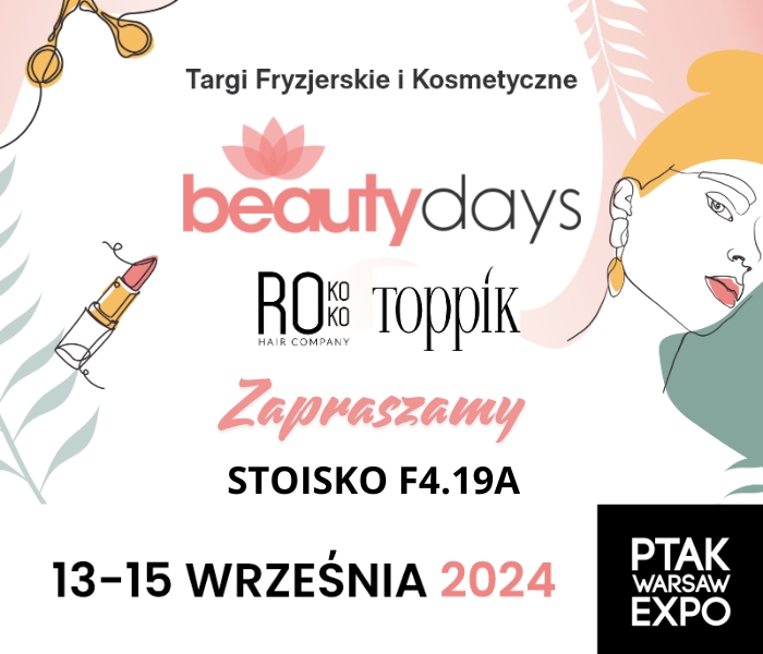 Rokoko i Toppik na Targach Beauty Days w Nadarzynie