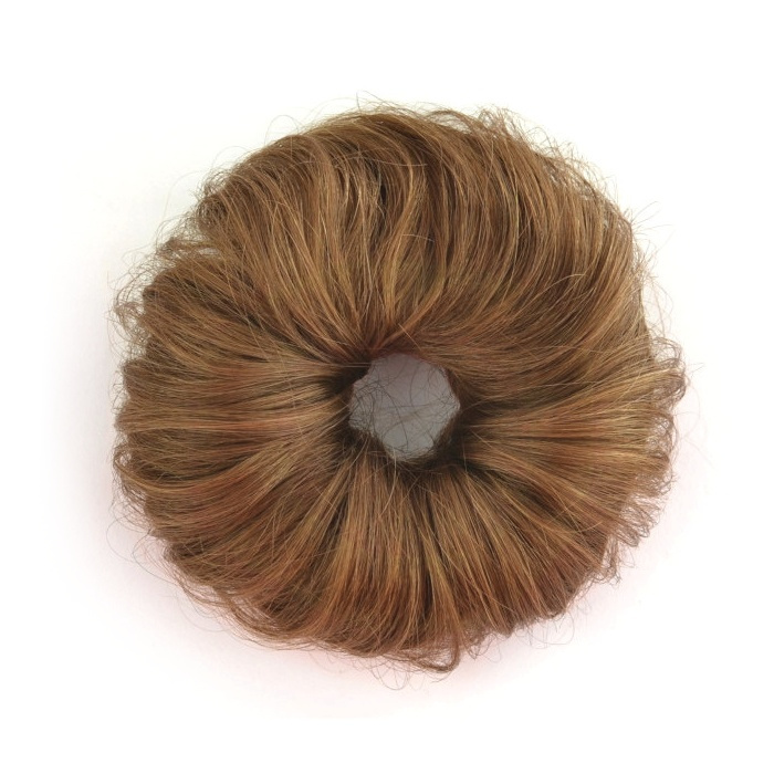 Kok na gumce w kolorze 10, włosy naturalne słowiańskie